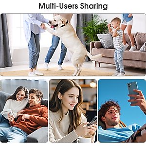 PATPET WIFI Monitoring Auto Focus Camera, White