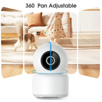 Show full view: PATPET WIFI Monitoring Auto Focus Camera, White slide 3 of 7