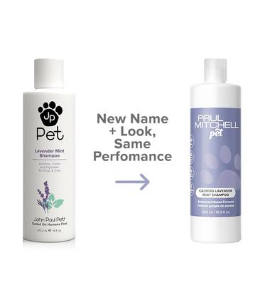Show full view: Paul Mitchell Pet Calming Lavender Mint Dog, Cat & Small Pet Shampoo, 16.9-fl oz bottle slide 2 of 8