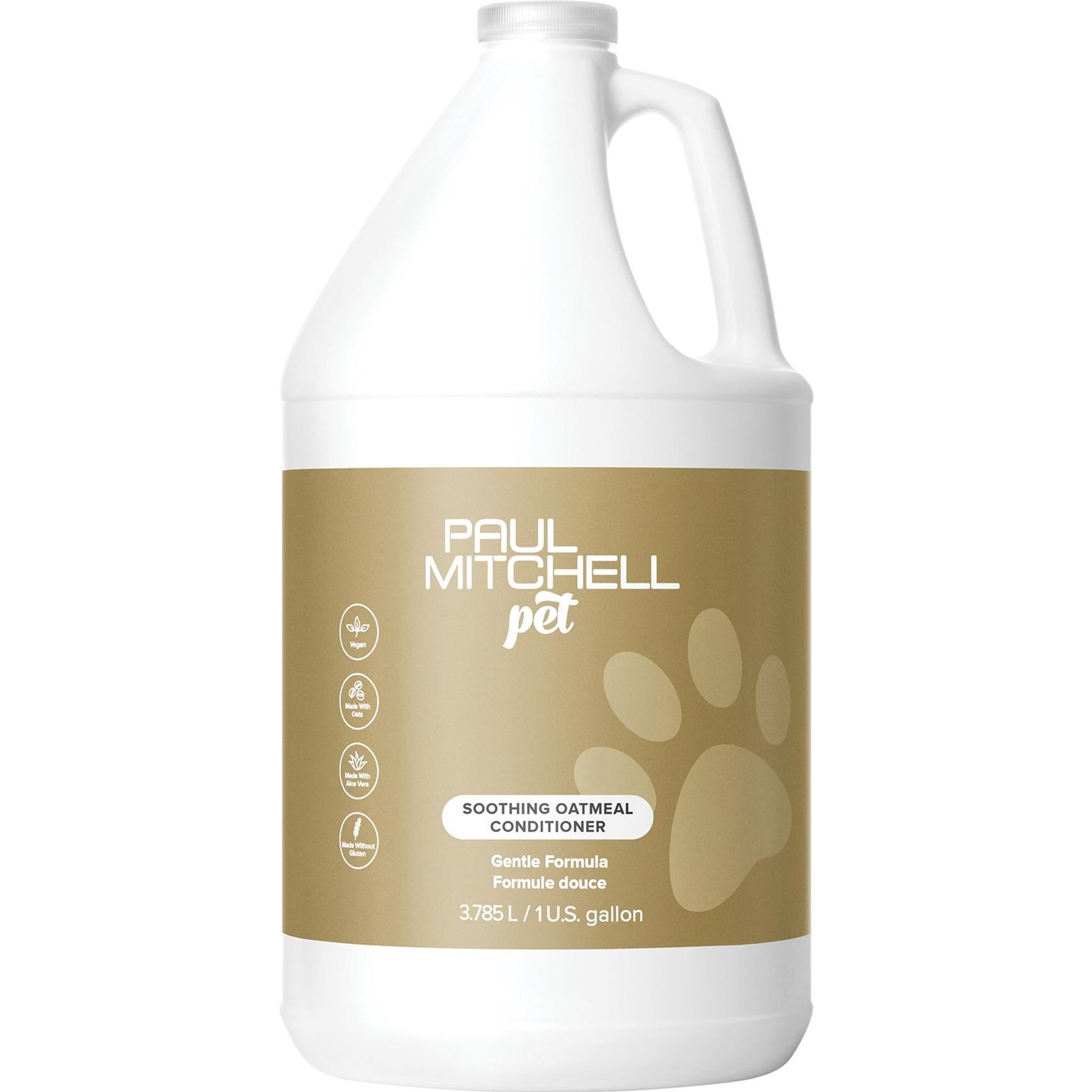 Paul Mitchell Pet Soothing Oatmeal Dog, Cat & Small Pet Conditioner, 128-fl oz bottle