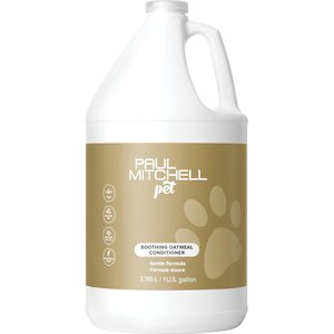 Paul Mitchell Pet Soothing Oatmeal Dog, Cat & Small Pet Conditioner, 128-fl oz bottle