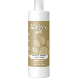 Paul Mitchell Pet Soothing Oatmeal Dog, Cat & Small Pet Conditioner, 16.9-fl oz bottle