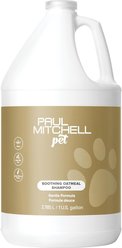 Paul Mitchell Pet Soothing Oatmeal Dog, Cat & Small Pet Shampoo, 128-fl oz bottle