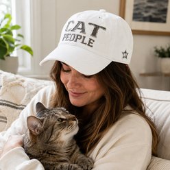 Pavilion Cat People Adjustable Hat, White slide 2 of 5