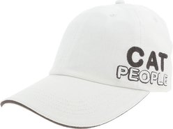 Pavilion Cat People Side Adjustable Hat, White