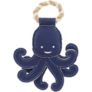 Pavilion Out of Reach Rope Plush Dog Toy, Blue, 12.5-in