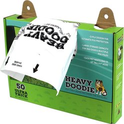 PAW Heavy Doodie Premium 2 Ply Dog Waste Bag Dispenser Box, 50 count slide 1 of 5