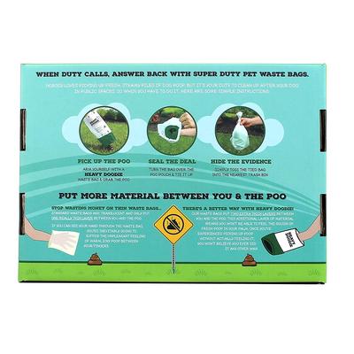 Show full view: PAW Heavy Doodie Premium 2 Ply Dog Waste Bag Dispenser Box, 50 count slide 5 of 6