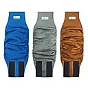 Paw Inspired Belly Band Male Dog Wrap Washable, Black Lining, Medium, 3 count