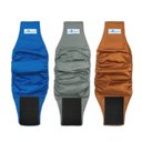 Paw Inspired Belly Band Male Dog Wrap Washable, Black Lining, Small, 3 count