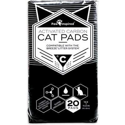 Paw Inspired Paw Inspired Cat Litter Pads, 20 count, Carbon