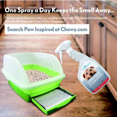 Show full view: Paw Inspired Cat Litter Pads, 20 count, Carbon slide 6 of 7