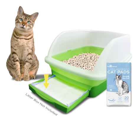 Show full view: Paw Inspired Cat Litter Pads, 20 count, Scented slide 3 of 6