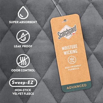 Show full view: Paw Inspired Critter Box Washable Fleece Guinea Pig Cage Liner & Bedding with Raised Sides, C&C 2x3, 1 count slide 3 of 9