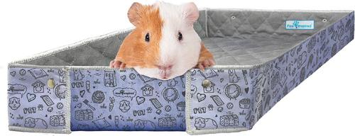 Show full view: Paw Inspired Critter Box Washable Fleece Guinea Pig Cage Liner & Bedding with Raised Sides, C&C 2x3, 1 count slide 7 of 9