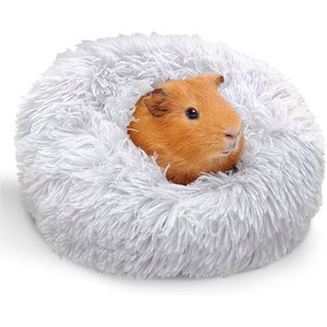 Paw Inspired Furr-O Burrowing Guinea Pig & Small Pet Bed, Light Gray