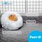 Show in main carousel: Paw Inspired Furr-O Burrowing Guinea Pig & Small Pet Bed, Light Gray slide 6 of 8