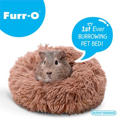 Show full view: Paw Inspired Furr-O Burrowing Guinea Pig & Small Pet Bed, Tan slide 2 of 8