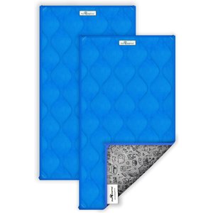 Paw Inspired Guinea Pig Fleece Cage Liners & Bedding, 2 count, Blue