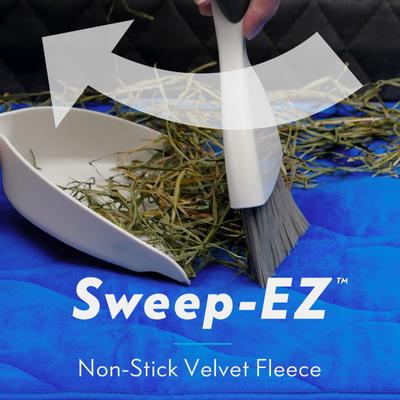 Show full view: Paw Inspired Guinea Pig Fleece Cage Liners & Bedding, 2 count, Blue slide 4 of 8