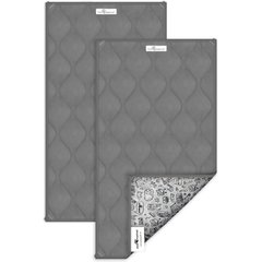 Paw Inspired Guinea Pig Fleece Cage Liners & Bedding, 2 count, Gray