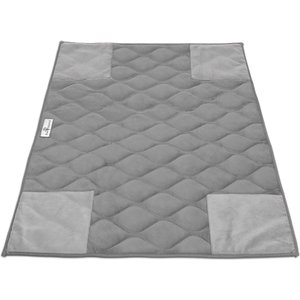 Paw Inspired PopCorner Washable Fleece Guinea Pig Cage Liner, C&C 2x3, Gray