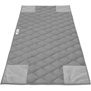 Paw Inspired PopCorner Washable Fleece Guinea Pig Cage Liner, C&C 2x4, Gray