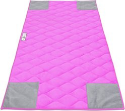 Paw Inspired PopCorner Washable Fleece Guinea Pig Cage Liner, C&C 2x4, Pink