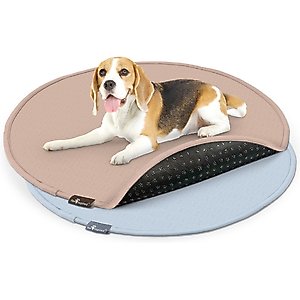 Paw Inspired Round Whelping Washable Dog Pee Pads, 2 count, 36-in