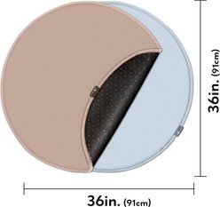 Paw Inspired Round Whelping Washable Dog Pee Pads, 2 count, 36-in slide 2 of 6