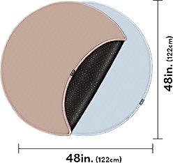 Paw Inspired Round Whelping Washable Dog Pee Pads, 2 count, 48-in slide 2 of 6