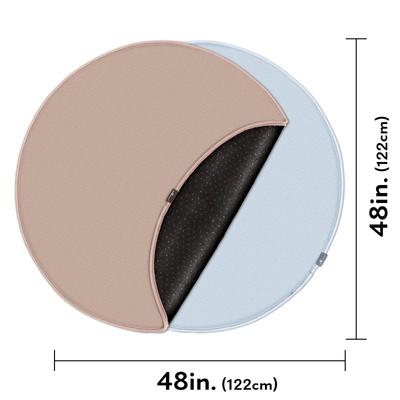 Show full view: Paw Inspired Round Whelping Washable Dog Pee Pads, 2 count, 48-in slide 2 of 8