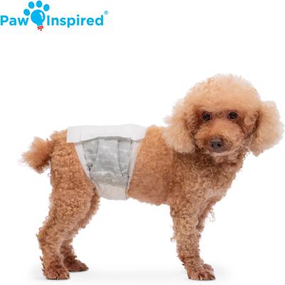Show full view: Paw Inspired Ultra Protection Disposable Belly Band Male Dog Wraps, Small slide 3 of 8