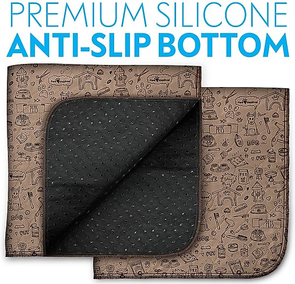 Show full view: Paw Inspired Washable Dog Pee Pads, 32 x 30-in pattern, 2 count, Unscented slide 3 of 10