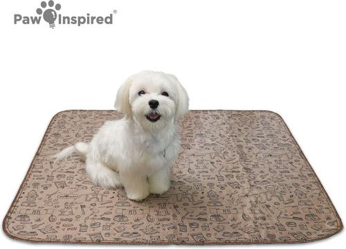 Show full view: Paw Inspired Washable Dog Pee Pads, 32 x 30-in pattern, 2 count, Unscented slide 5 of 10
