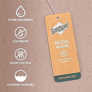 Paw Inspired Washable Dog Pee Pads, 34 x 22-in, 2 count, Unscented