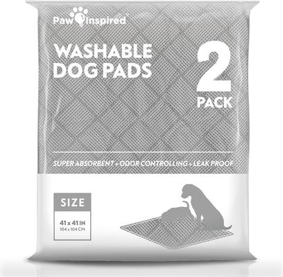 Show full view: Paw Inspired Washable Dog Pee Pads, 41 x 41-in, 2 count, Unscented slide 6 of 10