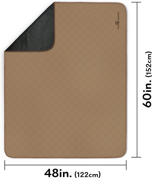 Show full view: Paw Inspired Washable Dog Pee Pads, 48 x 60-in, 1 count, Unscented slide 2 of 10