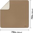 Show in main carousel: Paw Inspired Washable Dog Pee Pads, 72 x 72-in, 1 count, Unscented slide 2 of 10