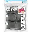 Show in main carousel: Paw Inspired Washable Female Dog Diaper, Black, Black Lining, Small, 3 count slide 3 of 10