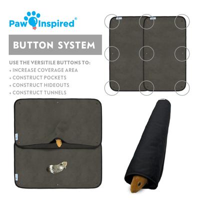 Show full view: Paw Inspired Washable Fleece Guinea Pig Cage Liners & Bedding, 2 count, C&C 2x1 slide 3 of 10