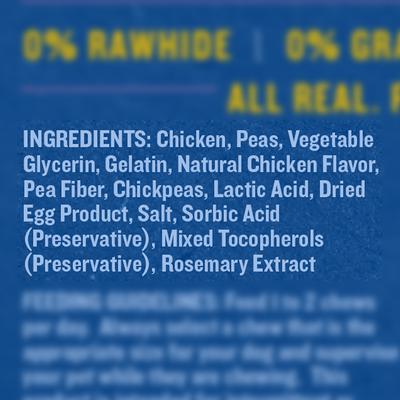 Show full view: Paw & Pantry Twists Chicken Grain-Free Dog Treats, 50 count slide 6 of 8