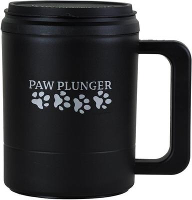 Show full view: Paw Plunger Large for Dogs, Black slide 4 of 6