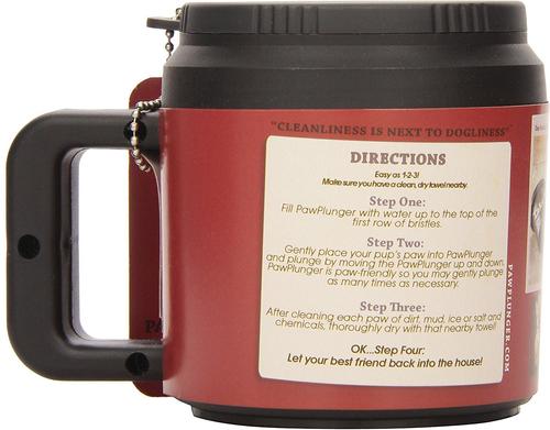 Show full view: Paw Plunger Petite for Dogs, Black slide 4 of 6