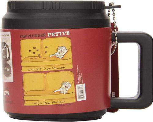 Show full view: Paw Plunger Petite for Dogs, Black slide 5 of 6