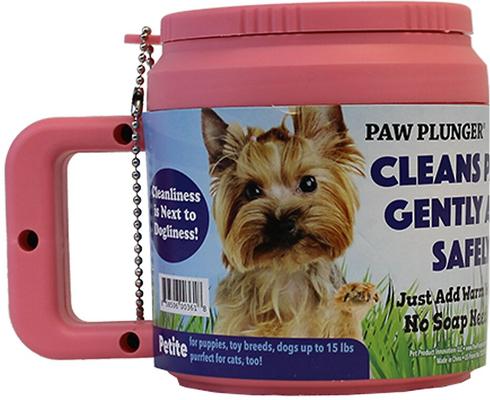 Show full view: Paw Plunger Petite for Dogs, Pink slide 2 of 5