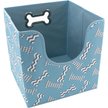 Show in main carousel: Paw Prints Bone Play Collapsible Pet Storage Bin slide 1 of 3