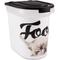 Show in main carousel: Paw Prints Bulldog Pet Food Storage Container, 26-lb slide 1 of 8