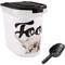 Show in main carousel: Paw Prints Bulldog Pet Food Storage Container, 26-lb slide 3 of 8