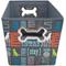 Show in main carousel: Paw Prints Fabric Toy Bin, Word Design slide 2 of 6